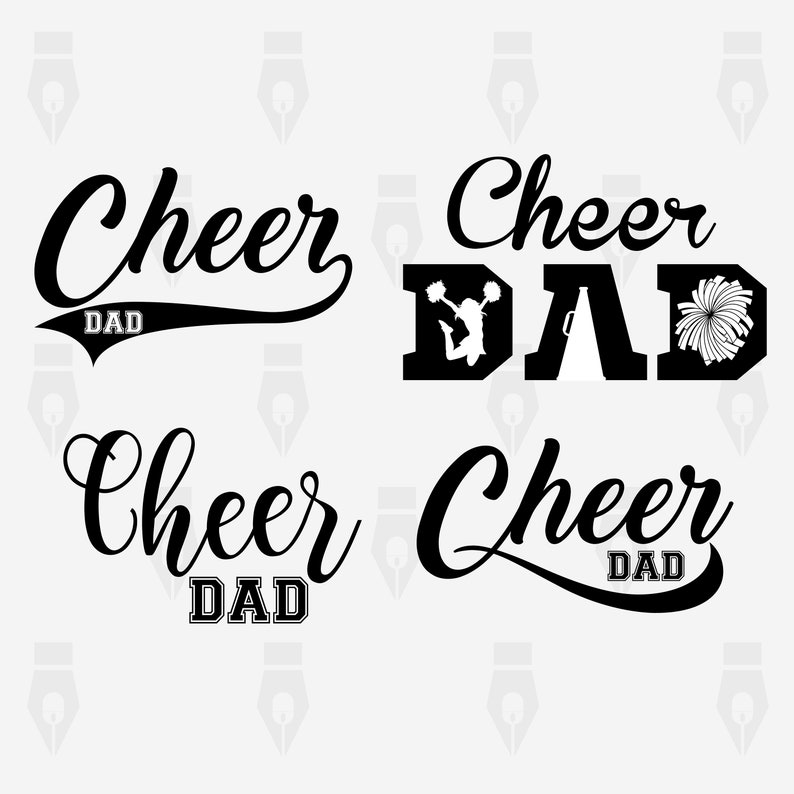 Download Dxf Cheer Dad Digital Clipart Files For Design Printing Instant Files Included Svg Png Cutting Or More Cheer Dad Svg Kits How To Craft Supplies Tools Deshpandefoundationindia Org