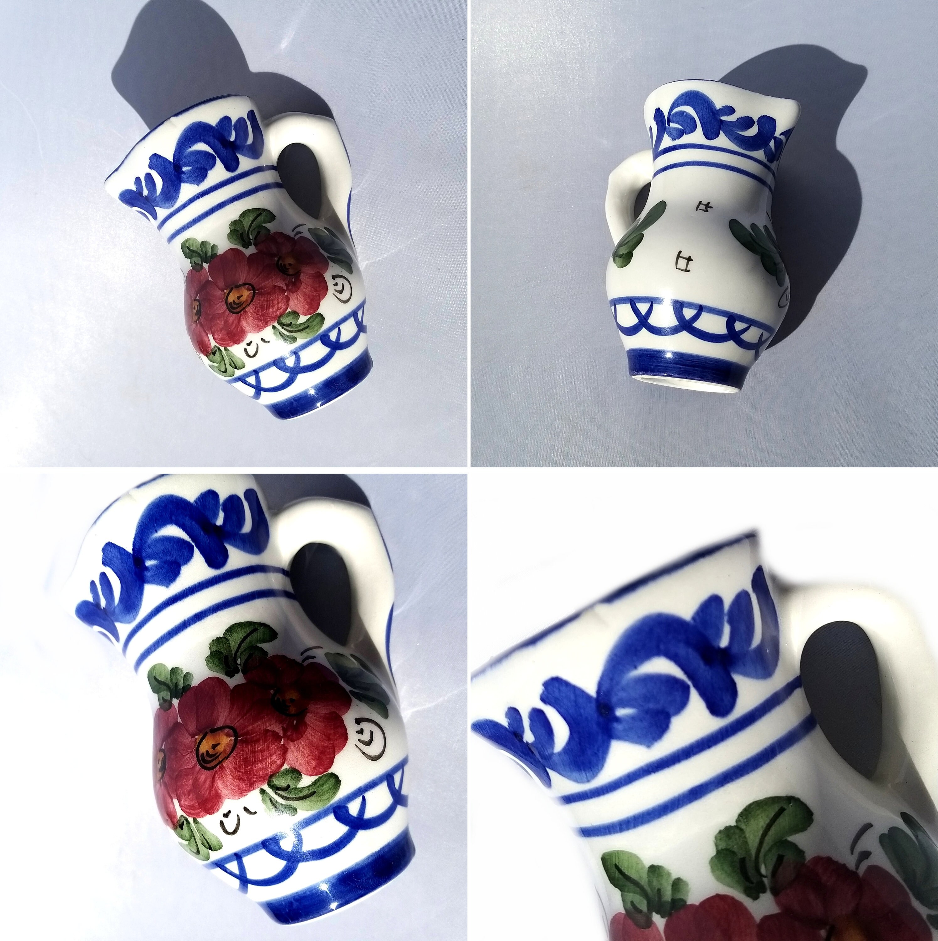 ヴィンテージ Hnos Martinez Pintado A Mano スペイン 花瓶 スペイン 