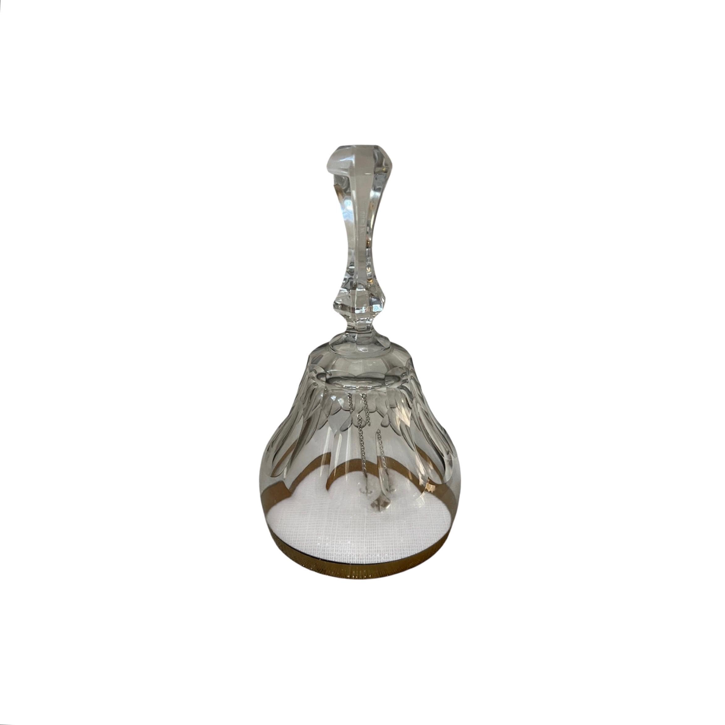 Clochette De Table En Cristal – Objet Déco Vintage élégant