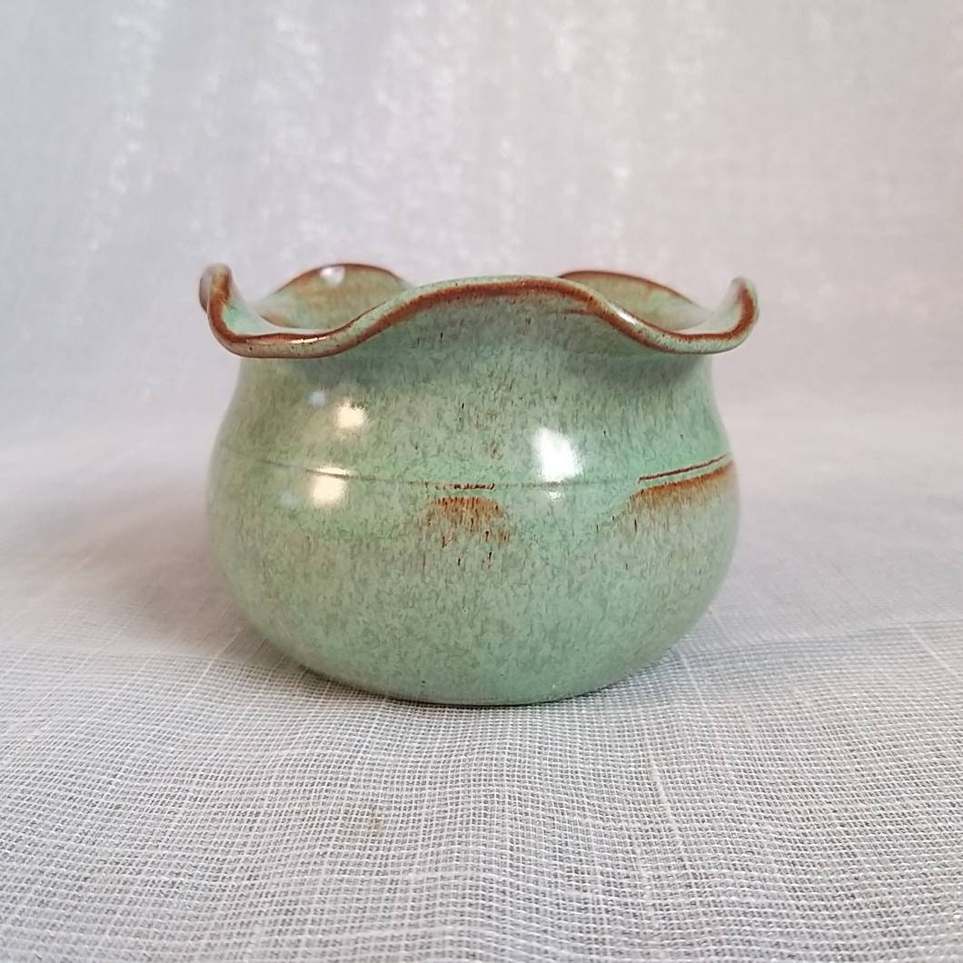 Vintage Studio Pottery Cornwall St Nectans Tintagel Green Etsy UK