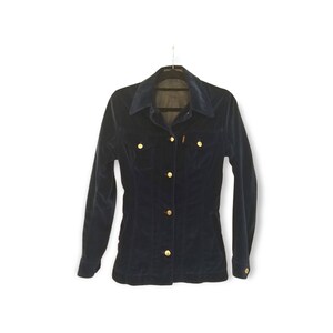 Vintage Katharine Hamnett Denim Ladies Navy Blue Cotton