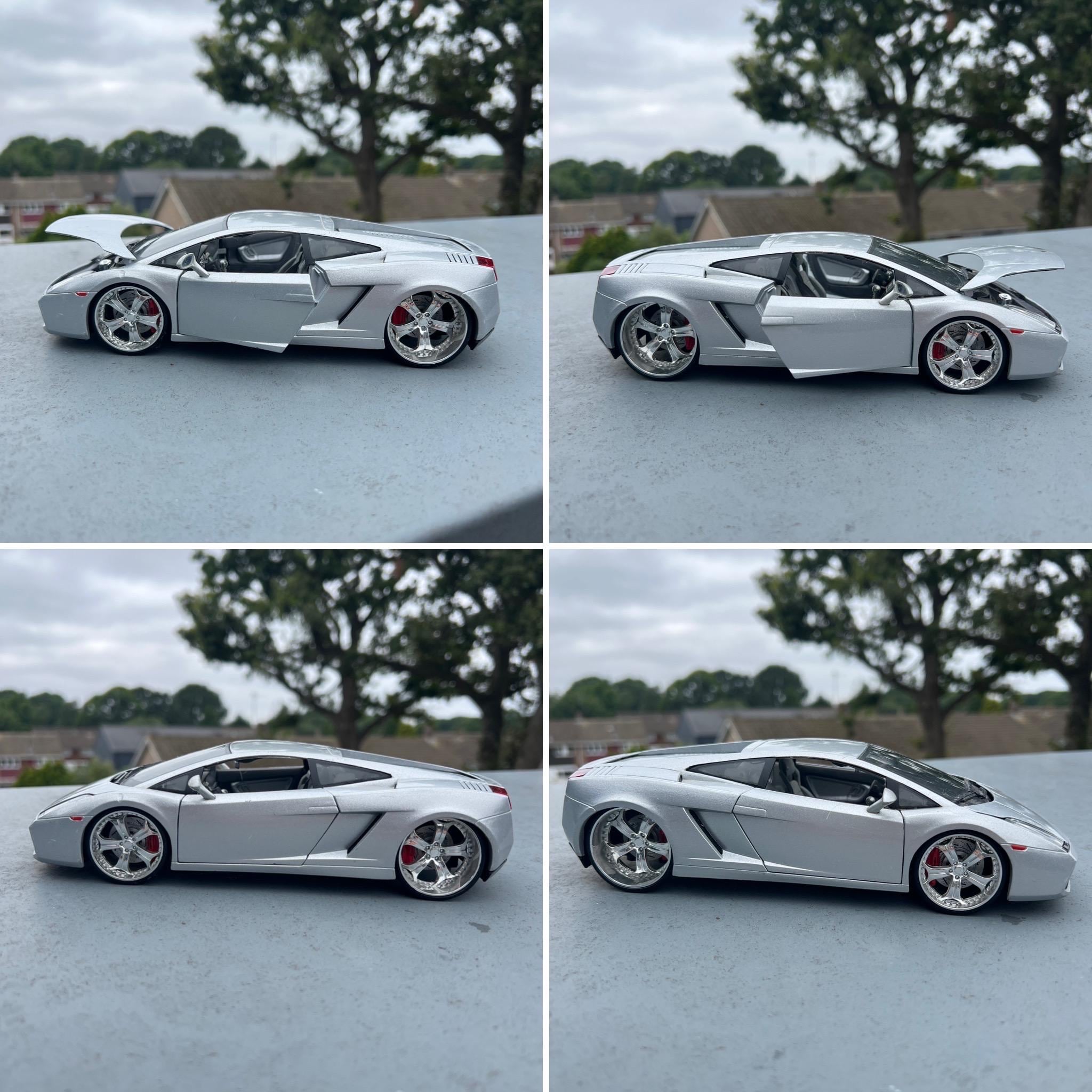 Vintage Maisto Lamborghini Gallardo: 1/18 Scale Diecast Model Car