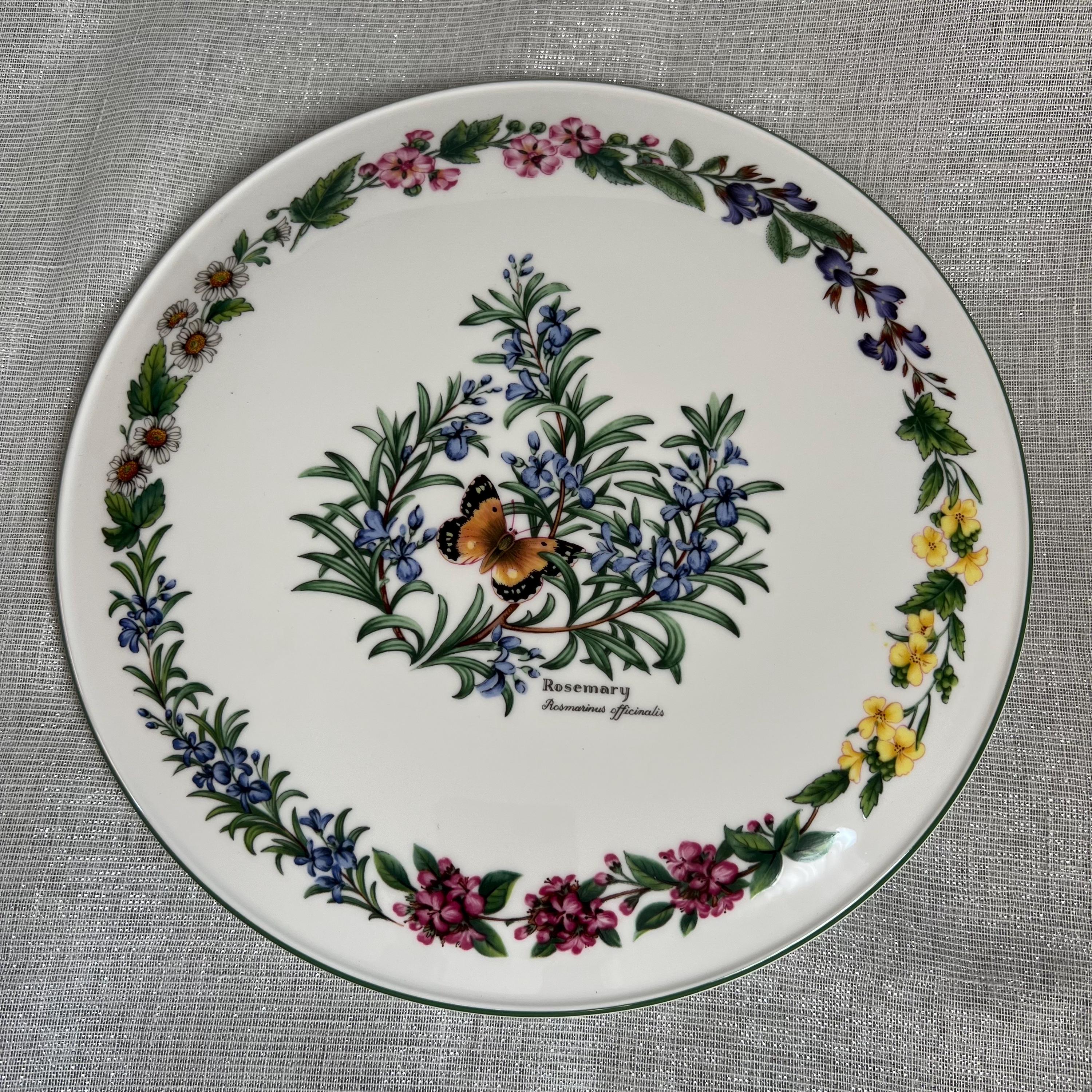 Vintage Herb Rosemary Floral Pattern Royal Worcester Cake Pancake