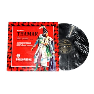 Vintage Gramophone Vinyl Record Album Thamar Ivan The Terrible Balakirev Anatole Fistoulari London Orchestra Musician Music Teacher Gift