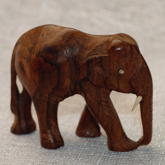 Small hotsell wooden elephant
