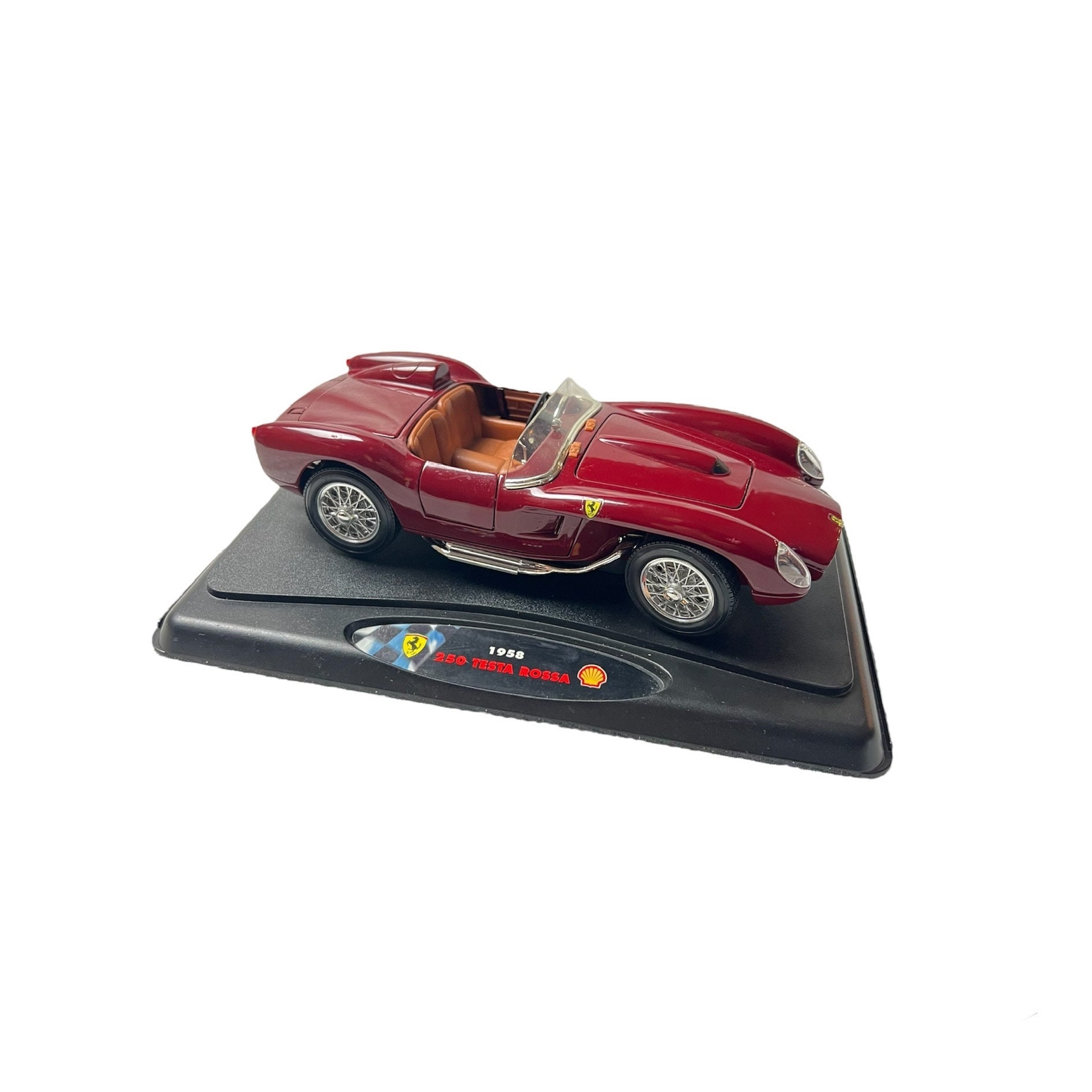 ミニカー 1/18 FERRARI 1958 250 TESTA ROSSA Vintage 1/18 Ferrari 1958 250 Testa Rossa Cabriolet Model