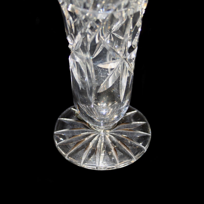 Vintage Medium Czechoslovakia Bohemia Over 24 Lead Crystal Etsy UK