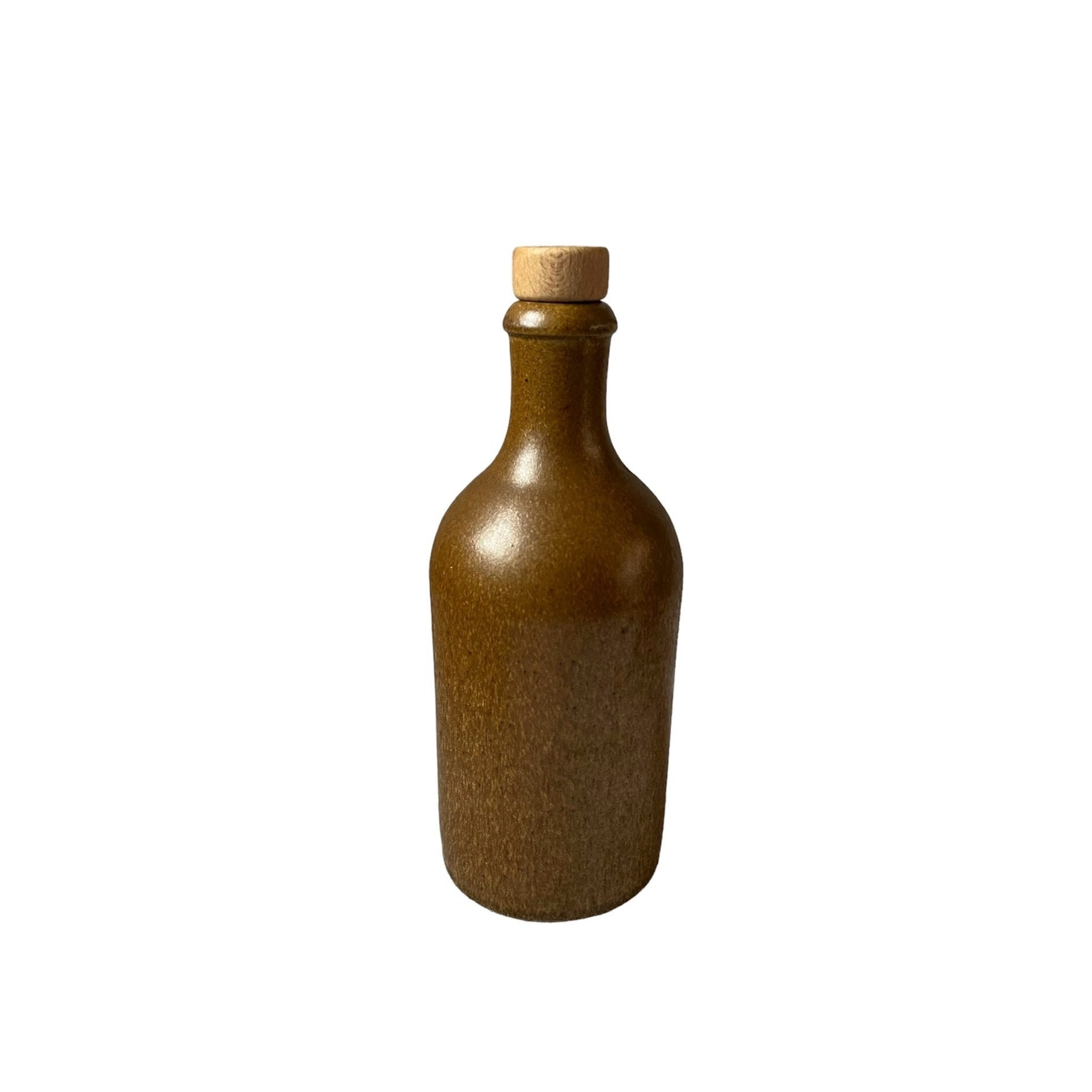 Vintage MKM Max Kruger German Stoneware Beer Bottle 1960 Salt