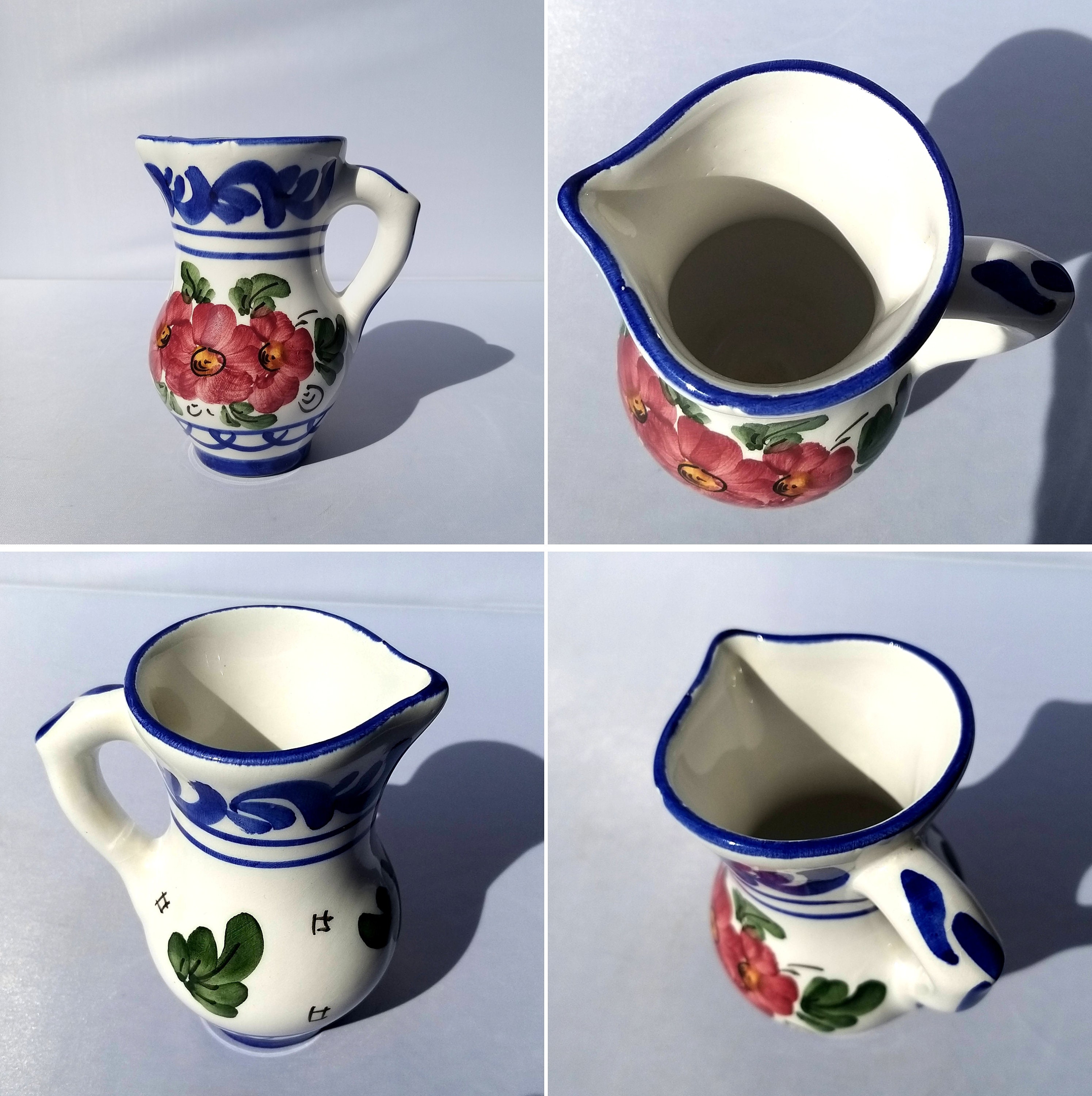 ヴィンテージ Hnos Martinez Pintado A Mano スペイン 花瓶 スペイン