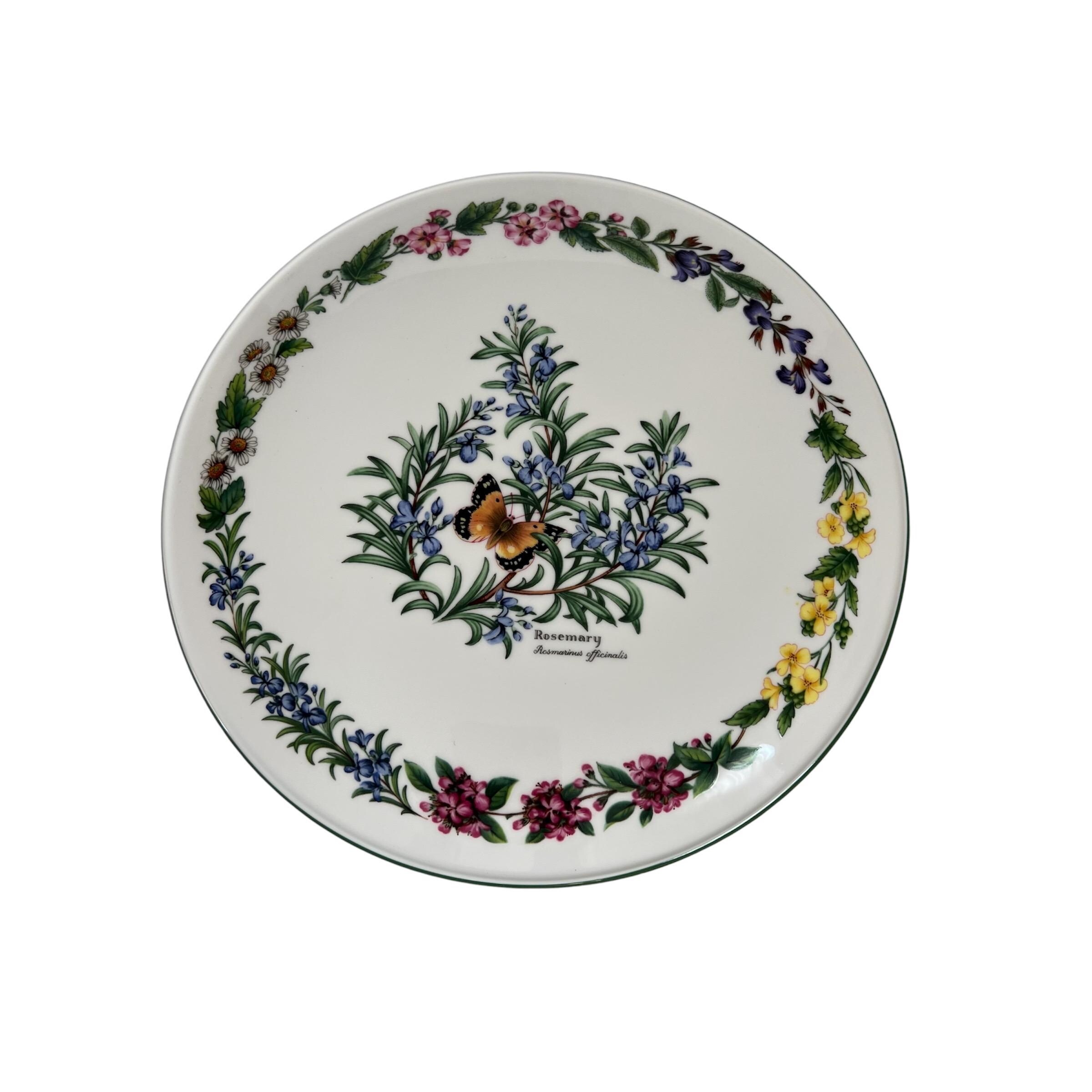 Vintage Herb Rosemary Floral Pattern Royal Worcester Cake Pancake