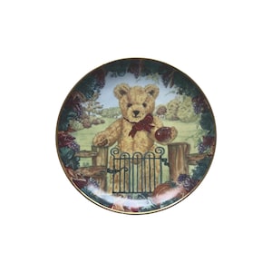 Franklin Mint Teddy Bear Plate Collection - Etsy