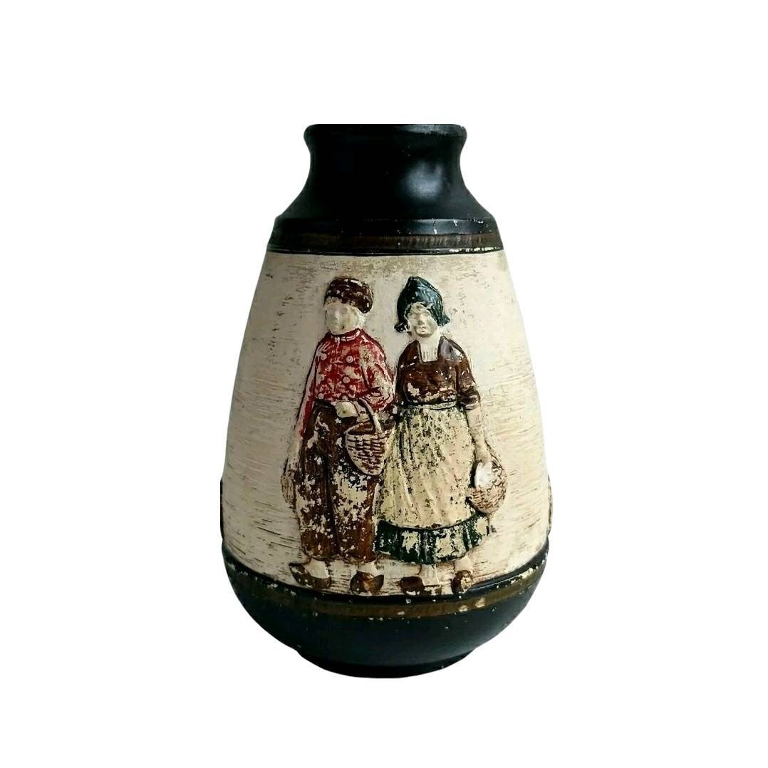 1960s Vintage Folk Art Pottery ウベダ IDEE 1960s Vintage Folk Art Pottery ウベダ IDEE 1960s Vintage