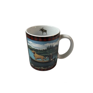 Vintage Lang and Wise 2003 Lowell Herrero Northwoods Retriever Dog