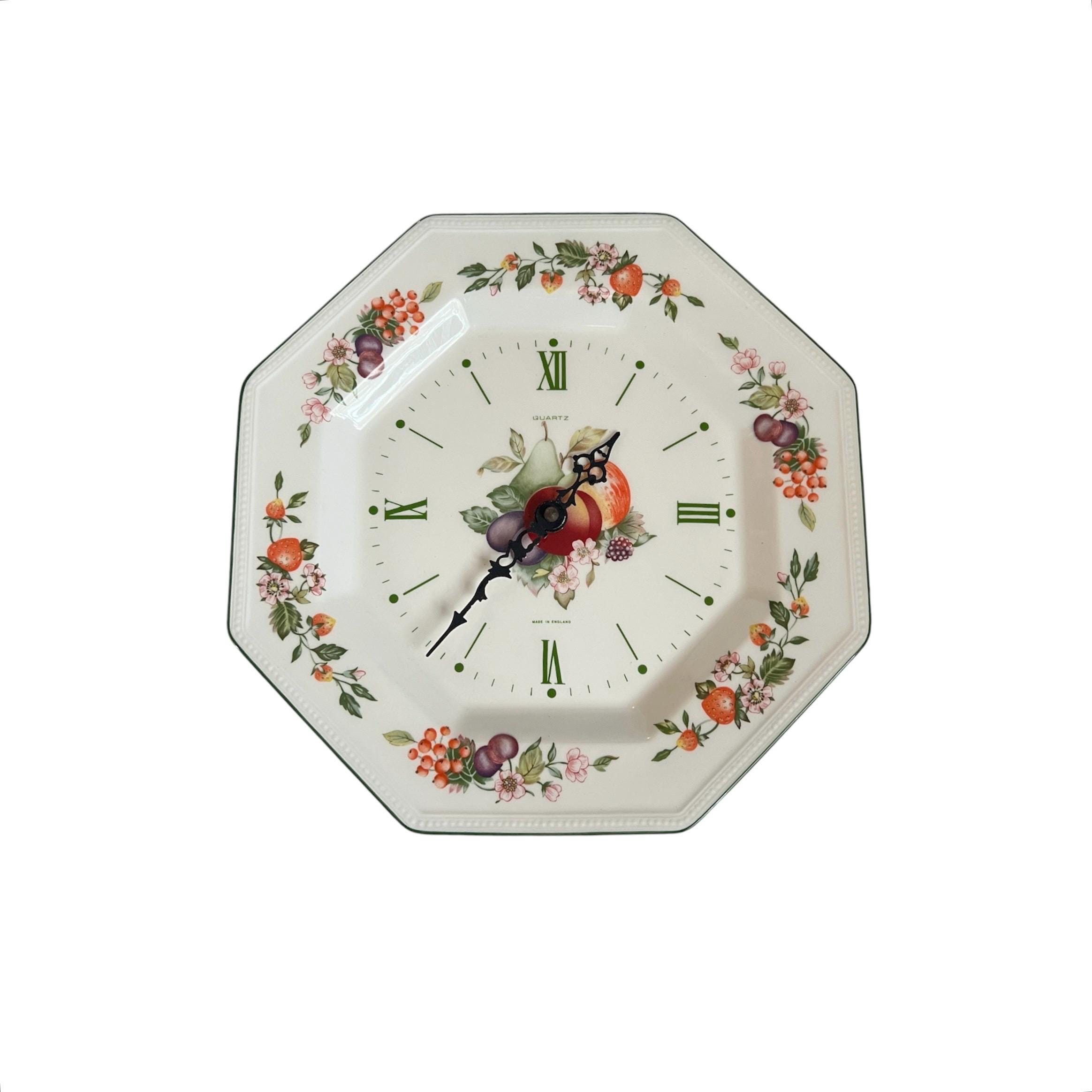 Ceramic plate clock - Etsy 日本