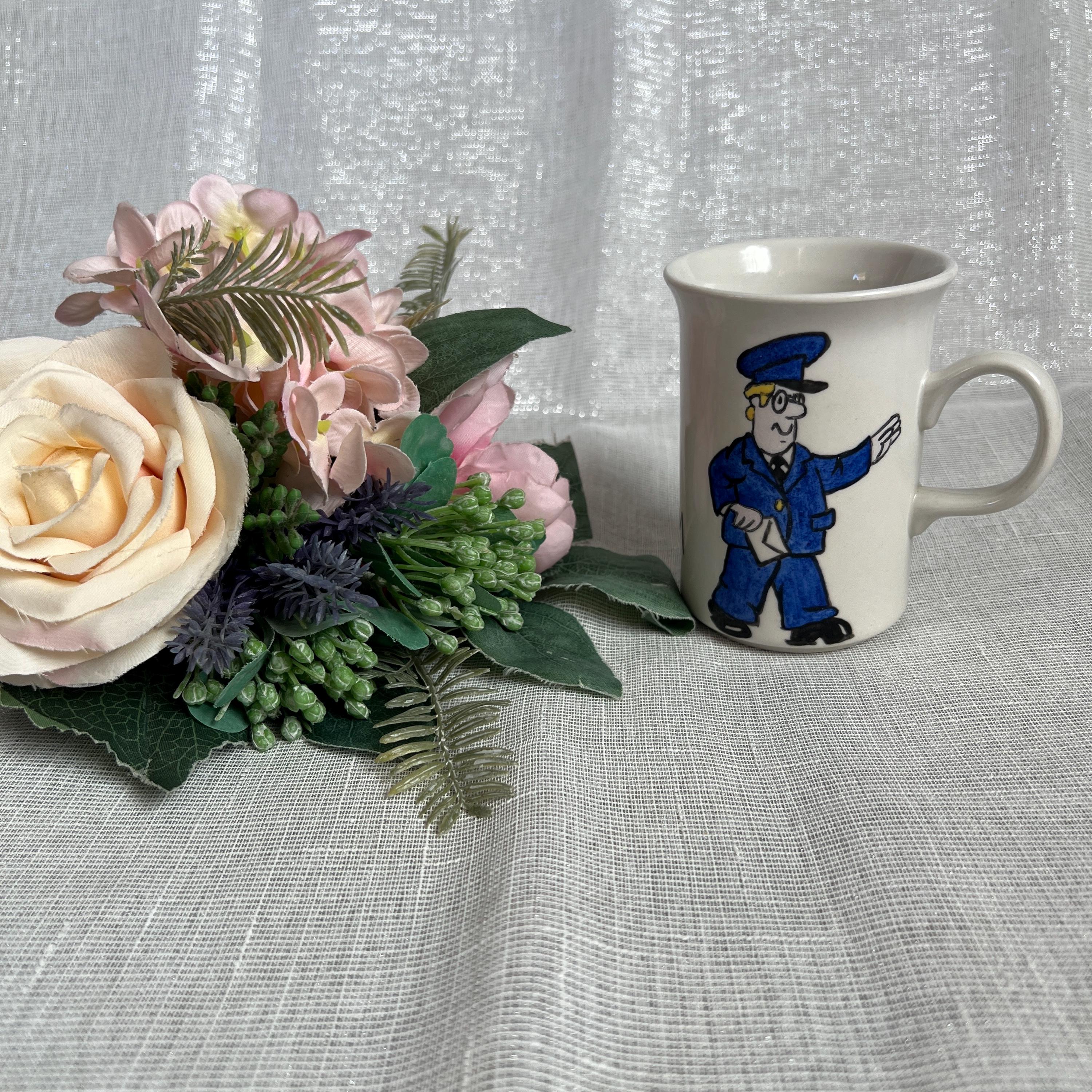 Postman Pat Tableware Vintage Postman Pat Jess Cat Adam Sign Churchill Made White England ...