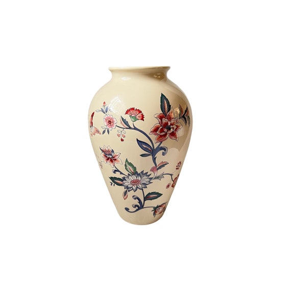Vintage Cherbourg Made in England Flowers Blossom Butterflies
