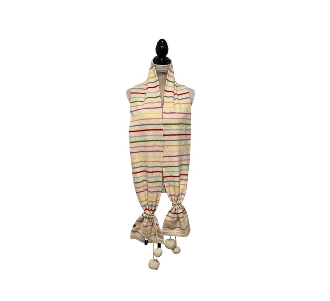 Vintage GAP Kids Women's Unisex 100% Lambs Wool Knitted Ivory
