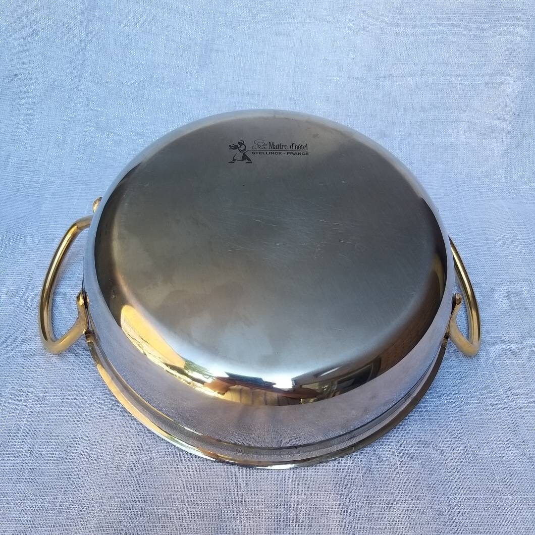 Mini cast iron serving dish round : Stellinox