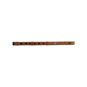 Vintage Bamboo Musical Flute Wood Wind Percussion Hand Held Hand Made Traditional Instrument Eco Friendly Home Decor Idea