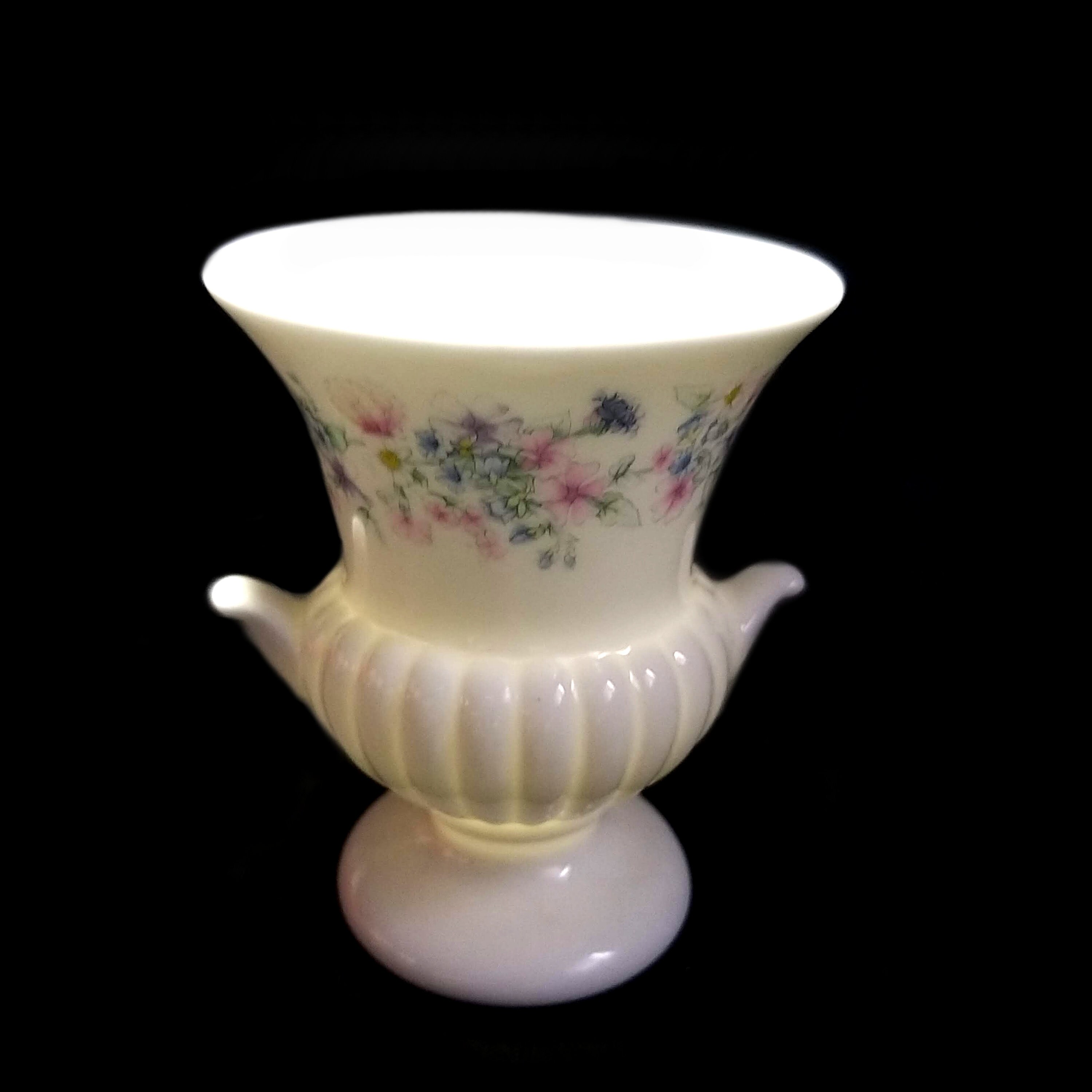 2 X Vintage Wedgwood Angela White Blue Bone China Trinket Dish Etsy