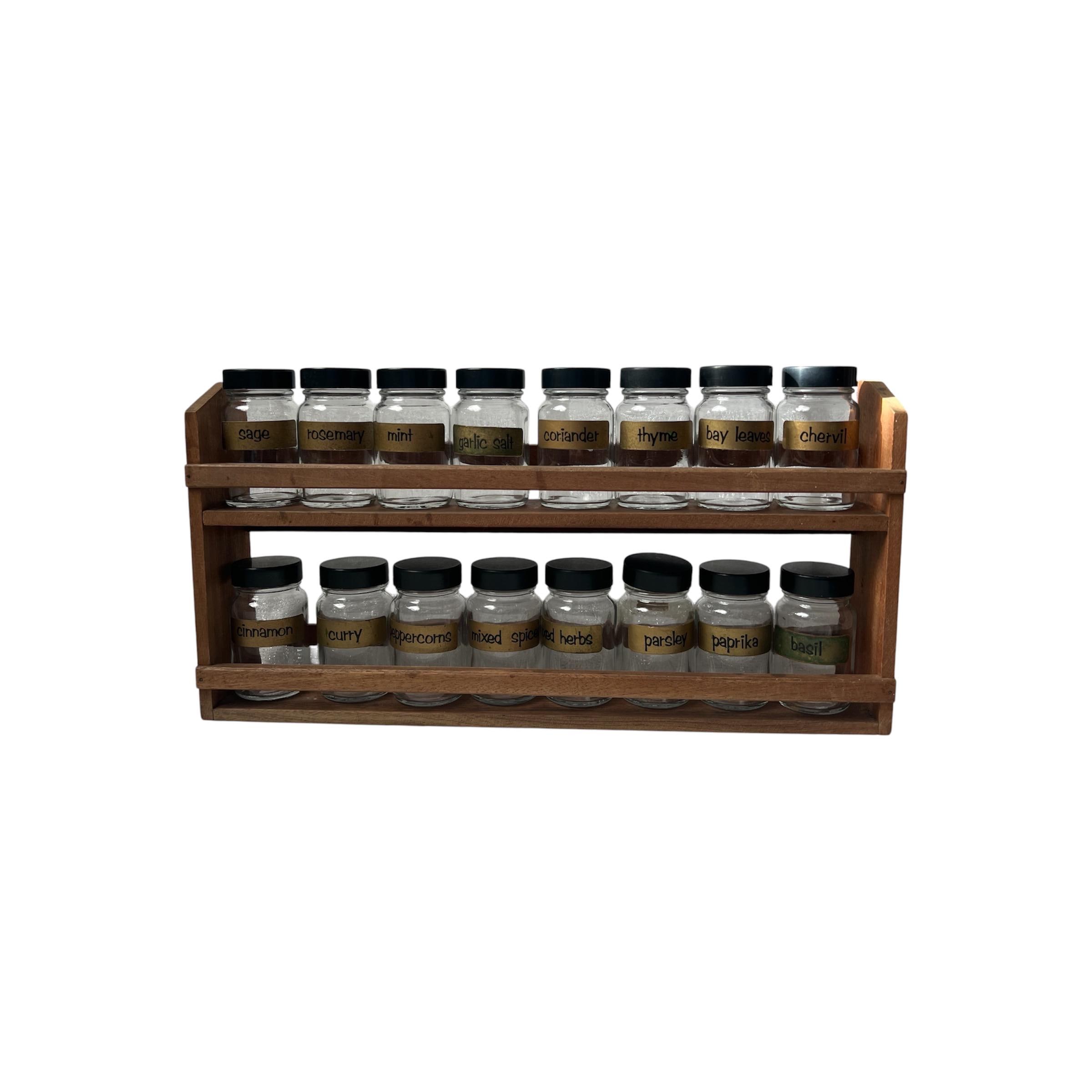 ビンテージ 70年代 スパイスラック & TIN缶セット キッチン雑貨 レトロ