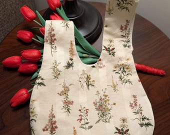 Floral Japanese Knot Bag – Elegant Wristlet Evening Clutch Purse