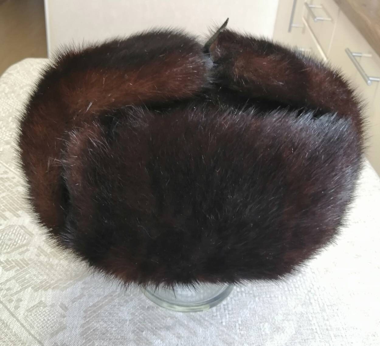 Trapper Muskrat Fur Hat/ Russian | Etsy