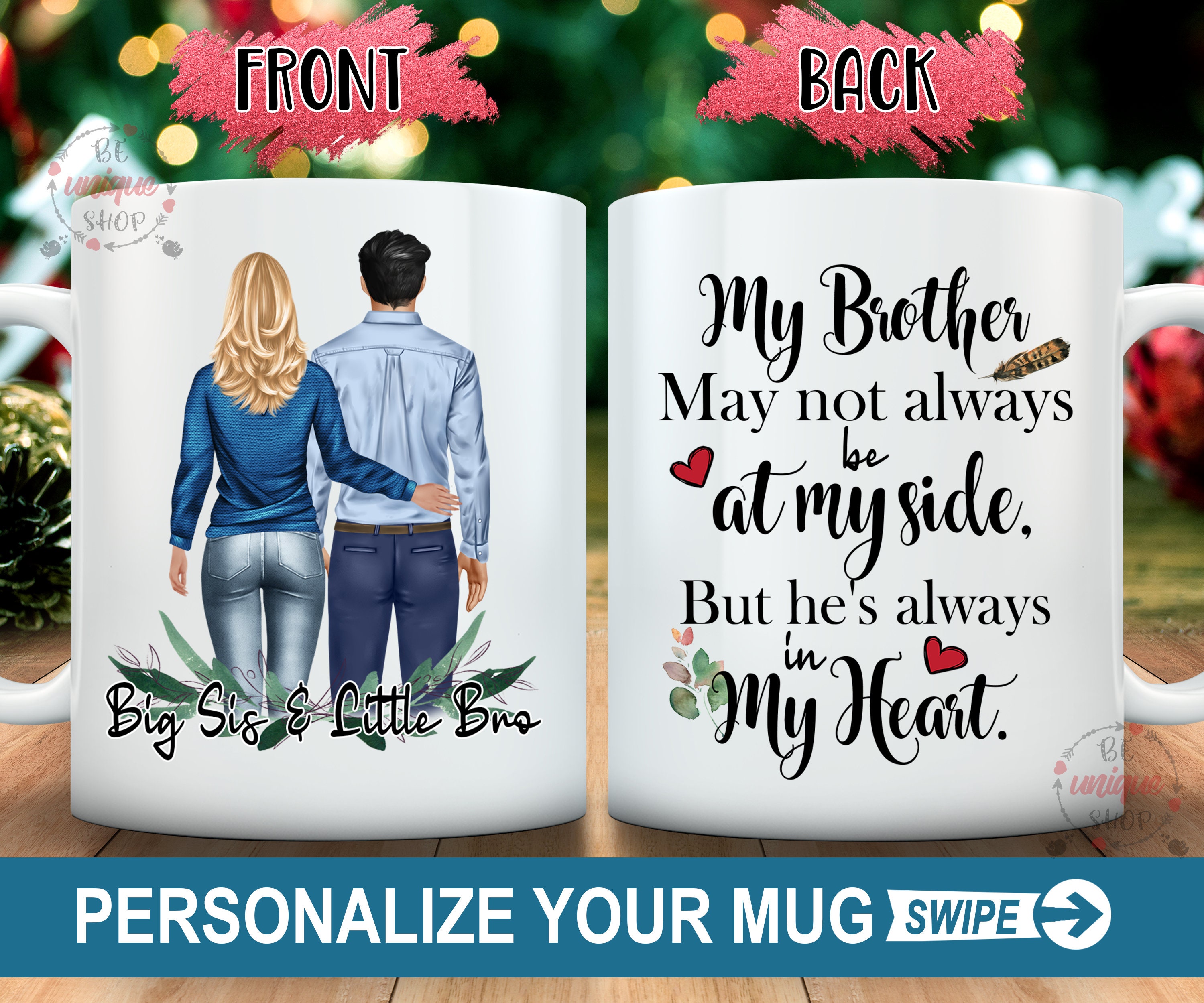 Brothers And Sisters Sibling coffee mug Family mugs Long Etsy