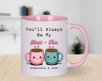 Personalized Bestie Mug, Custom Best Friend Gift