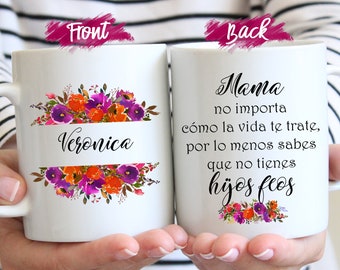 La Mejor Madre Del Mundo Mug, Personalized Spanish Mother's Day Gift