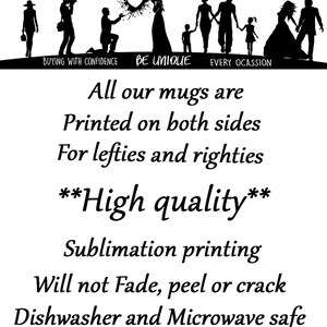 Mother of the Bride Gift Mug, Custom Mother Wedding Gift, Personalized Wedding Gift for Mother, Mother Of The Bride Gift, Funny Wedding Mug image 9