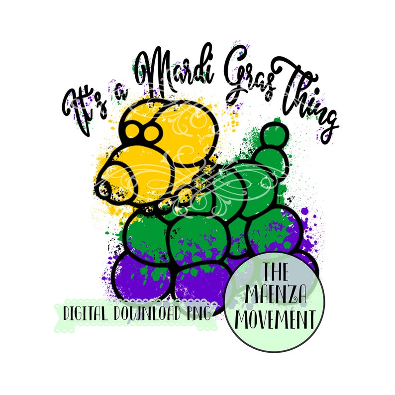 bead dog mardi gras