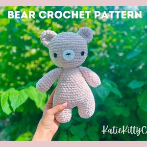 Bear Crochet Pattern