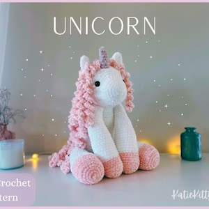 Unicorn Crochet Pattern - PDF Download Instructions