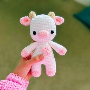 Strawberry Cow Plushie