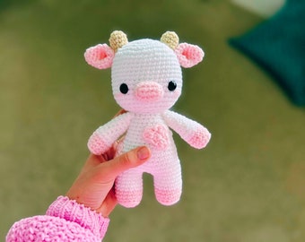 Strawberry Cow Plushie