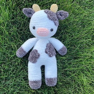 Fluffy Cow Crochet Pattern