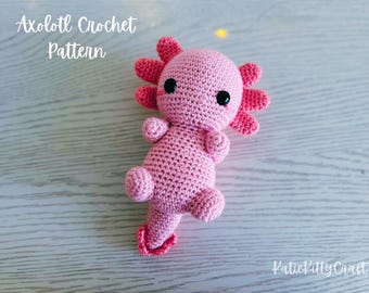 Patrón de crochet para ajolote