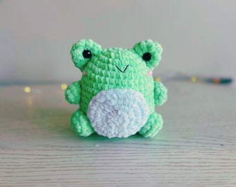 Frog Plushie - FINISHED ITEM