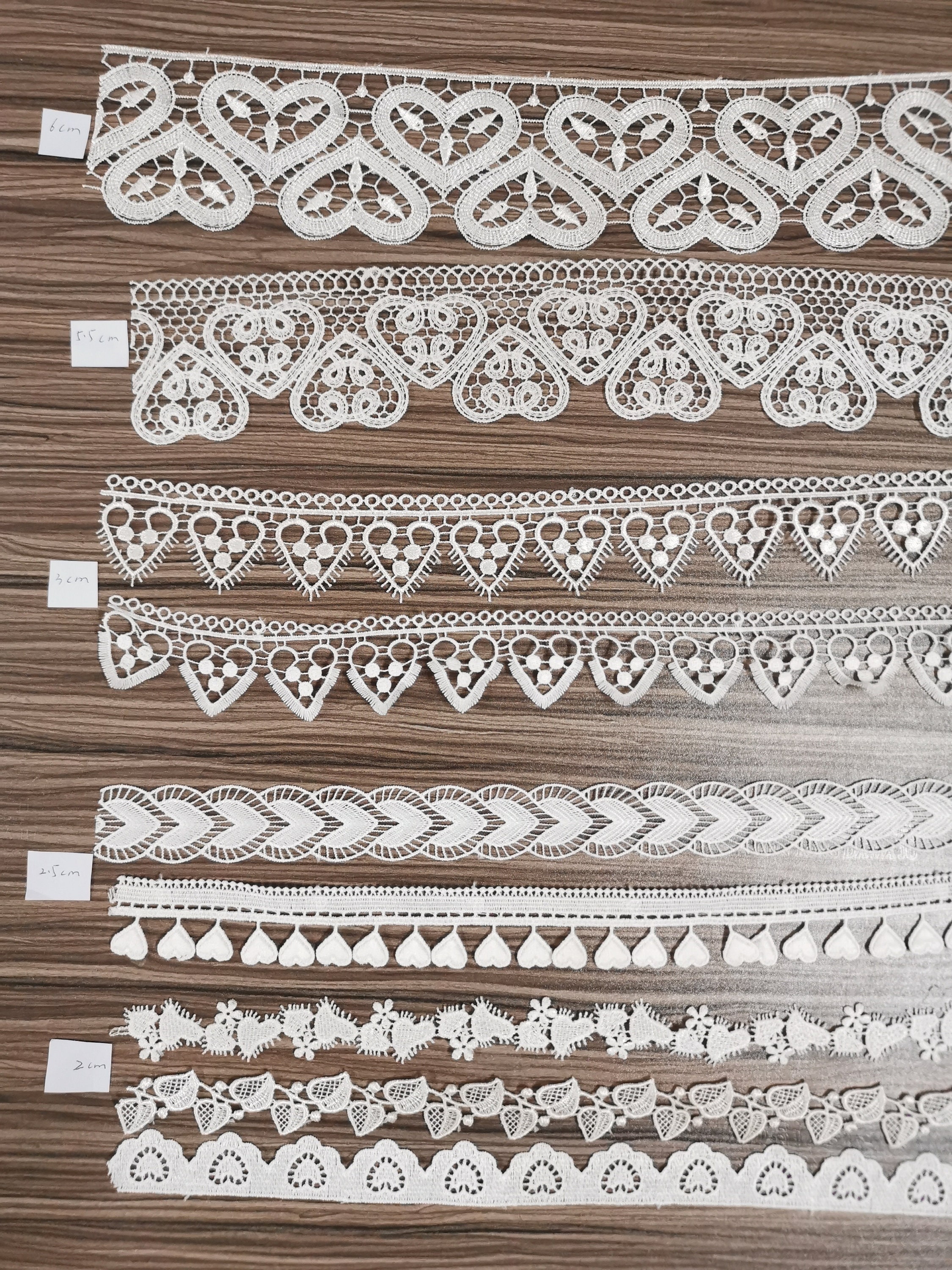 Hearts Trim Valentine Hearts Trim Valentines Trim Hearts Lace Etsy