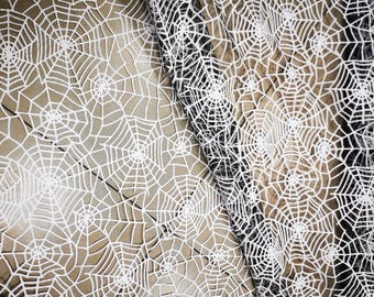 Spider Web Fabric - 58" Wide, Sold By The Yard