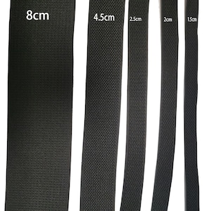 Wide elastic for sewing,Black Elastic Bands, Waistband Elastic, Elastic Ribbon,Sewing Elastic Waistbands by the yard or wholesale