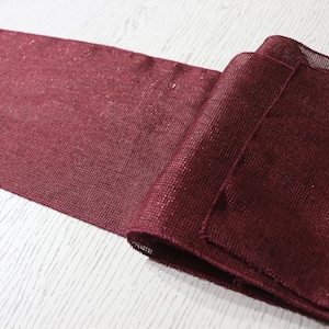 Gold Burlap table runner  burgundy burlap table runner farmhouse decor Burlap Wedding Barn Wedding  9" wide 3 ft to 30 ft  long