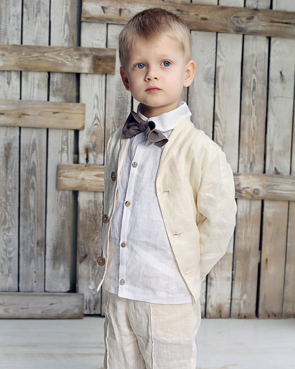 Boys Linen Jacket Boys Blazer Toddler Blazer Toddler Etsy