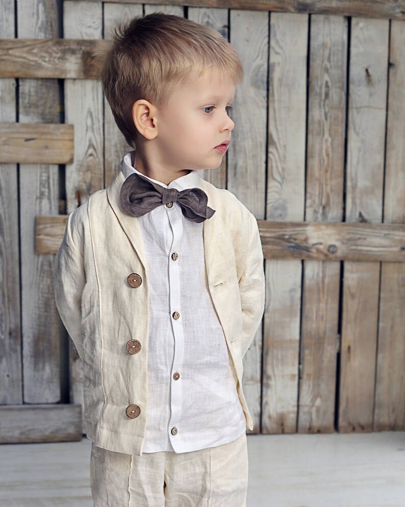 Boys Linen Jacket, Boys Blazer, Toddler Blazer, Toddler Jacket, Jacket