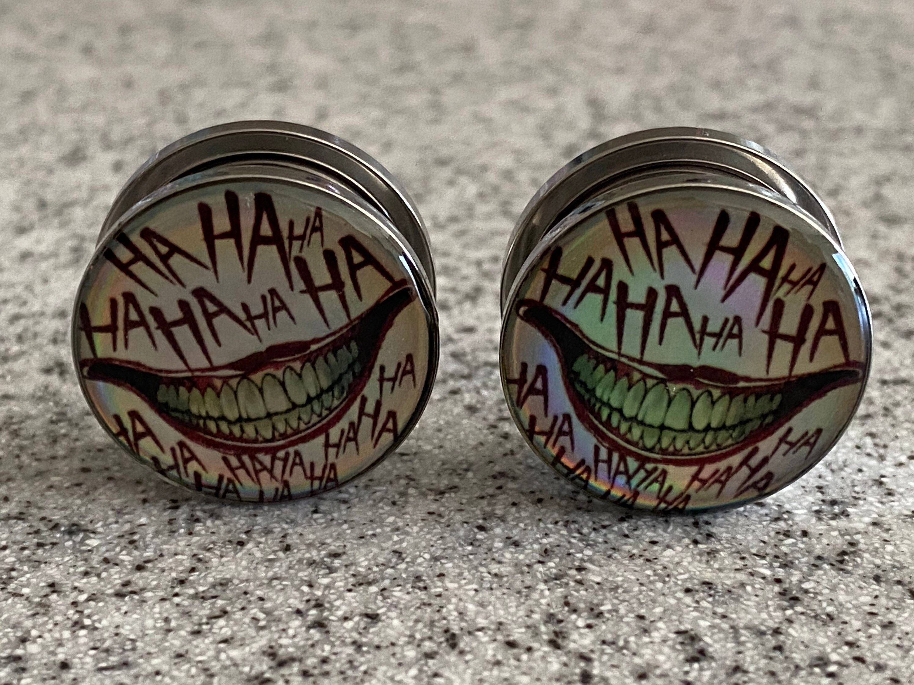 Joker ear gauges sale