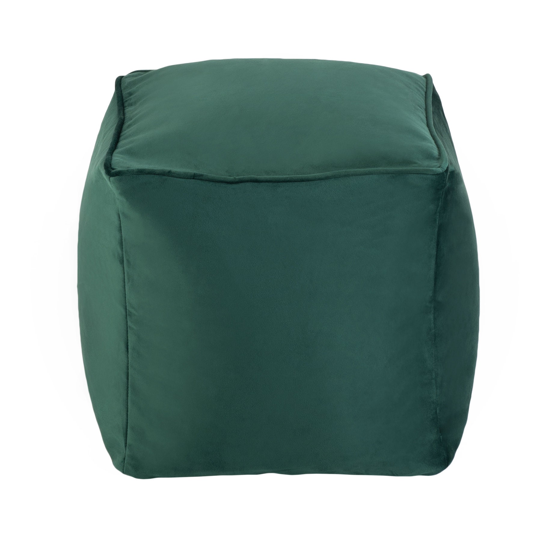 Bean Bag Green Luxurious Super Soft Velvet Highback Indoor Etsy