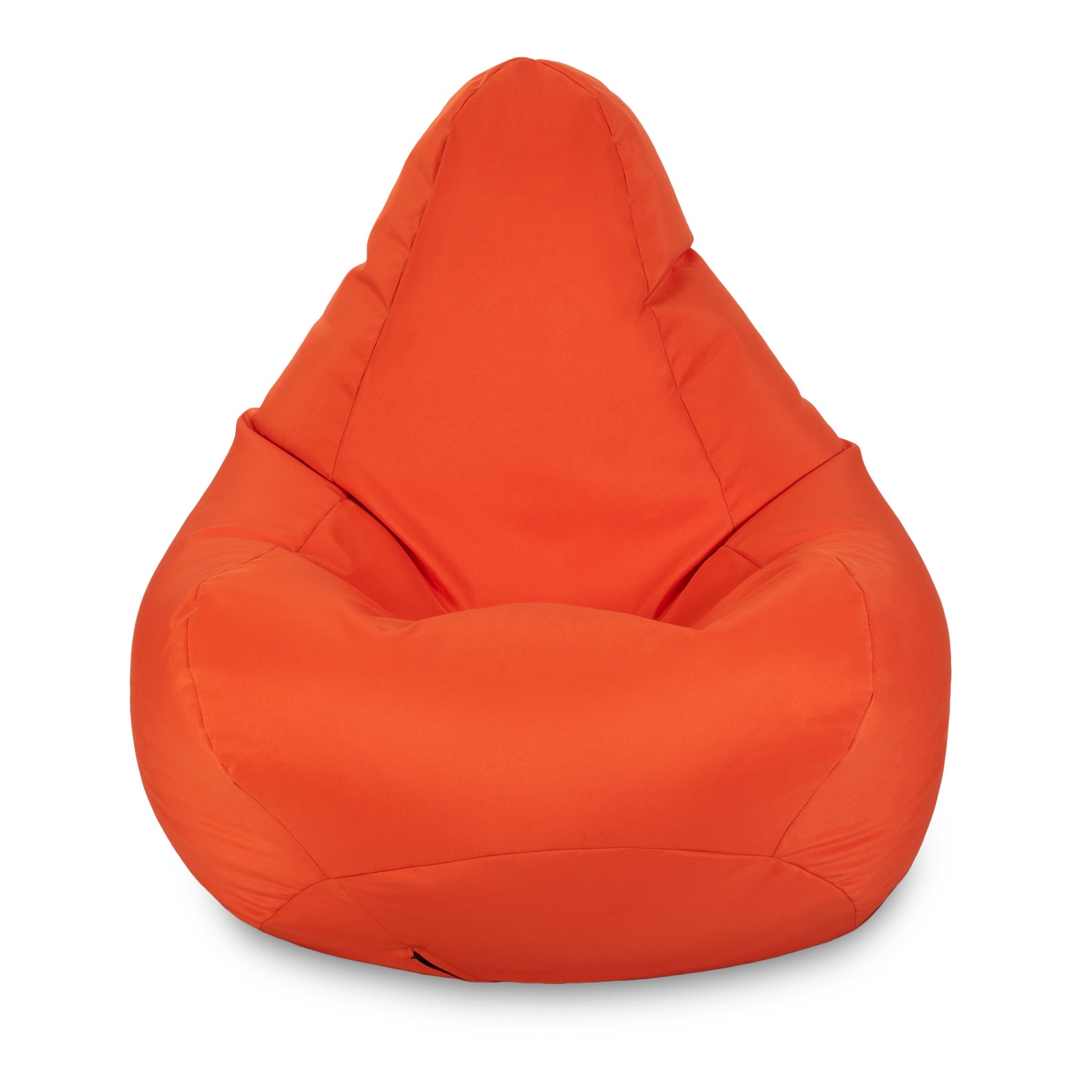 Bean Bag Orange Water Resistant Chair Suitable for Outdoor Etsy UK