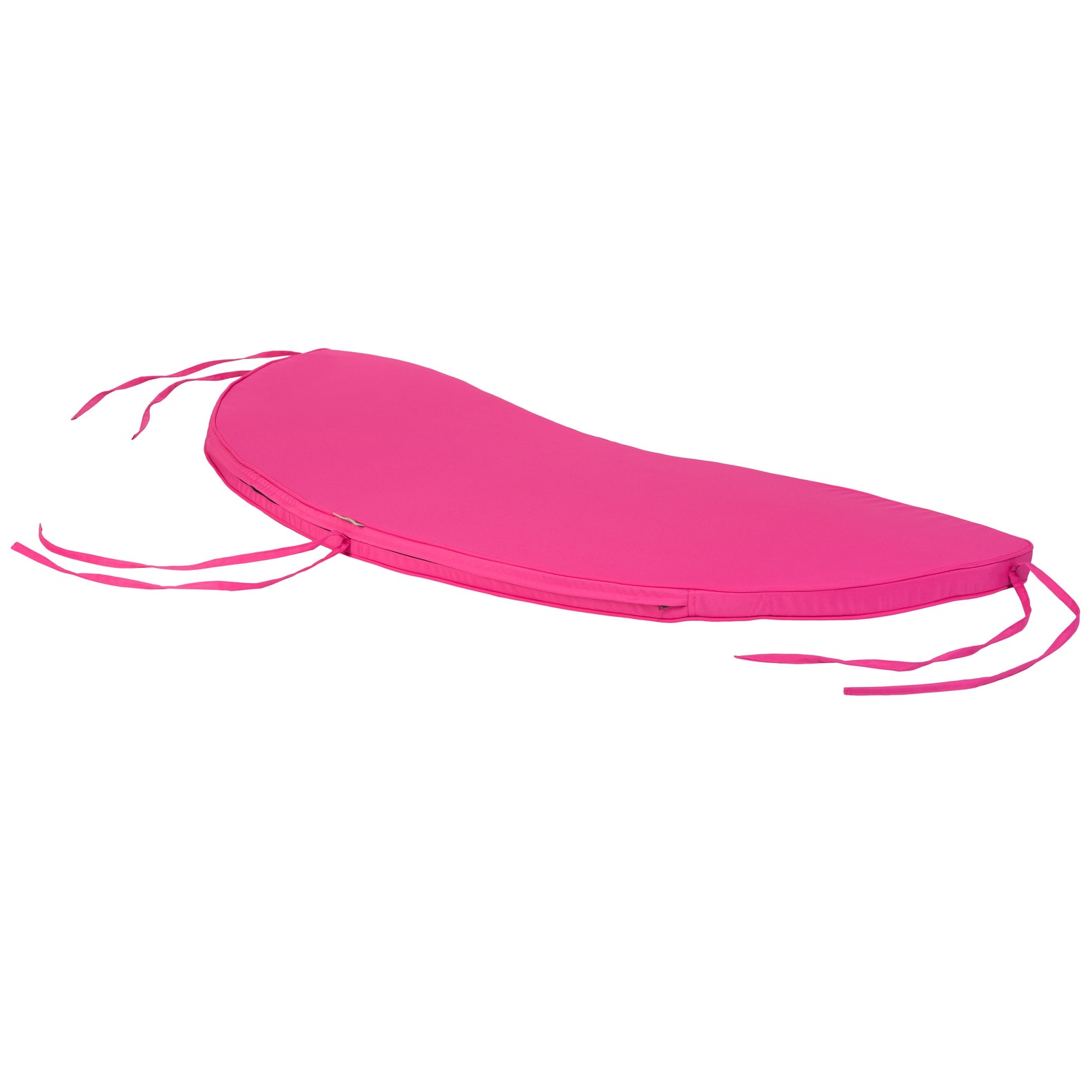 Pink 2 Seater Water Resistant Curved Banana Bench Seat Cushion Etsy UK