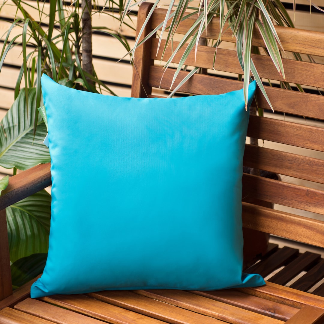 Turquoise Garden Scatter Cushions Outdoor Cushion Pads for Etsy